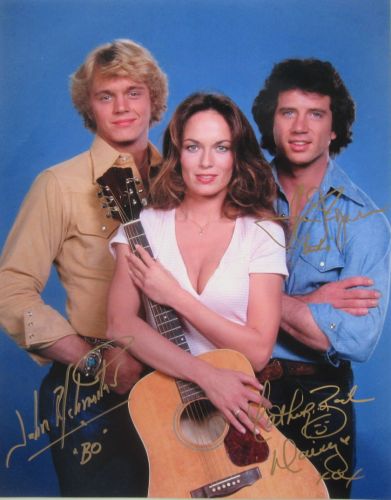 Bach / Wopat / Schneider from the TV series DUKES OF HAZZARD 11x14