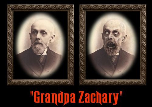 Grandpa Zachary Changing Portrait