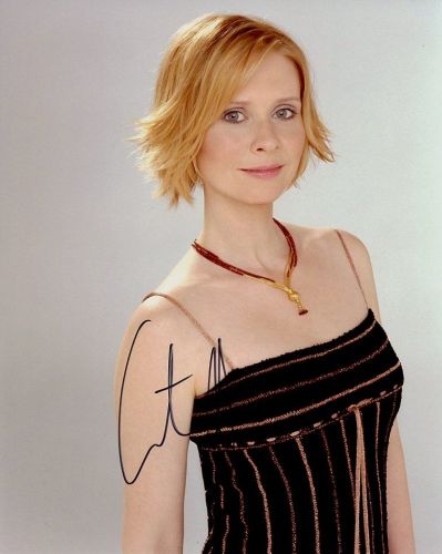 Cynthia Nixon from the TV series SEX AND THE CITY