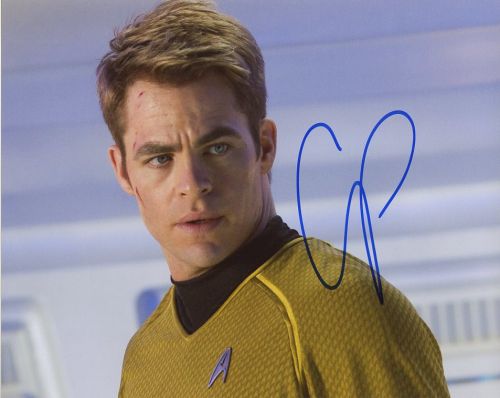 Chris Pine from the movie STAR TREK INTO THE DARKNESS