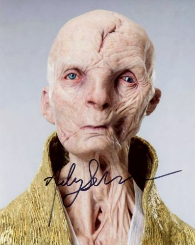 Andy Serkis from the movie STAR WARS THE FORCE AWAKENS